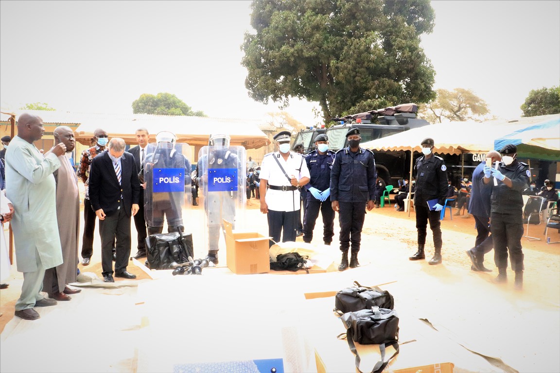 oicgambia-acquired equipment will enhance police public order management capacity  -Inspector General Jobe