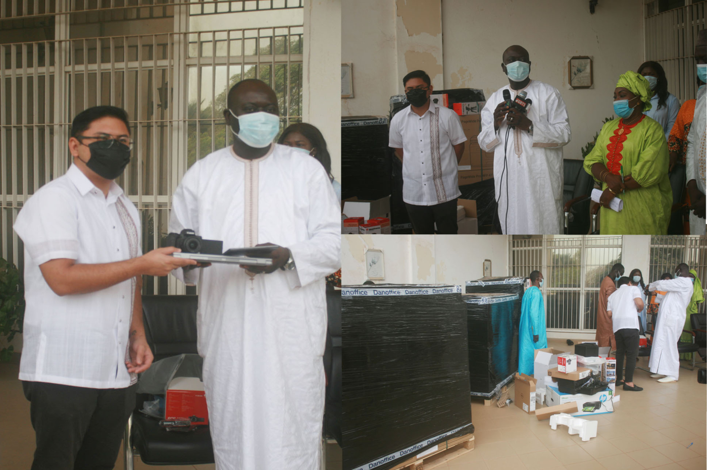 IOM donates IT, Communication equipments worth US116, 000 to MOICI