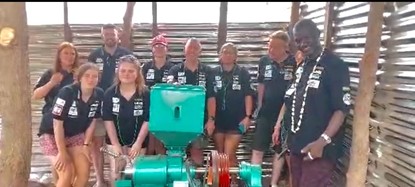 Ireland-based charity donates rice milling machine to Kankuntu, easing women’s burden