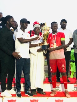 Kololi Central lift Manjai league trophy back-to-back