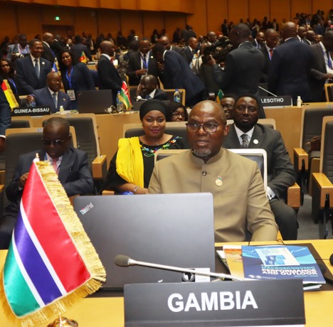 Gambian delegation champions Security, Edu at 37th AU Summit