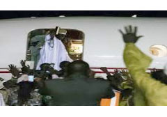 Jammeh calls supporters to regain presidency, develop the country