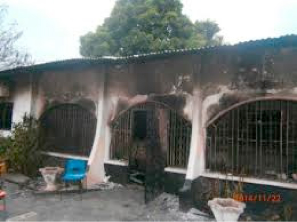 Fire outbreak at Janjang Road consumes house, items and cash