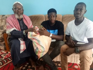 Jawara gives D400,000 to Imam Fatty to open Islamic TV Channel
