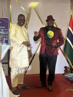 Jawara receives GIEPA prestigious award