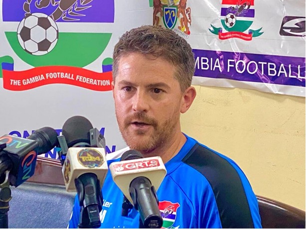 Gaffer Mckinstry arrives in Gambia Friday prior to Kuwait clash