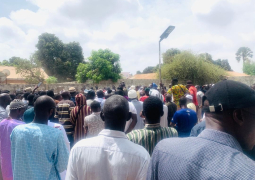 Journalist Fatou laid to rest