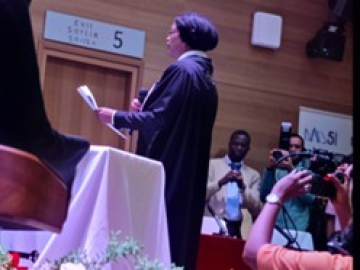 Gambian Judge Awa Bah sworn in to ECOWAS Community Court