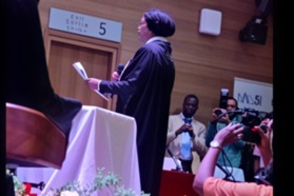 Gambian Judge Awa Bah sworn in to ECOWAS Community Court