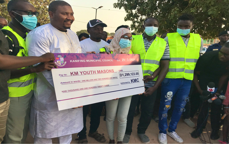 KMC disburses D1.2m to begin fencing of Buffer Zone