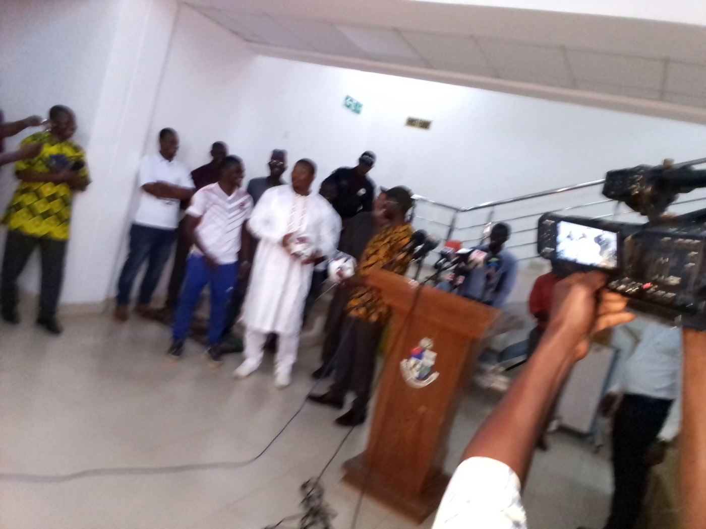 Mayor Bensouda presents 90 footballs worth D135, 000 to KM football zones  