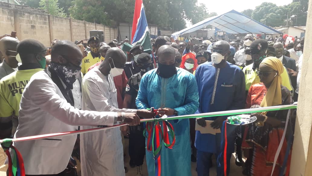 KMC mayor commissions D14m building at LK Sabiji market