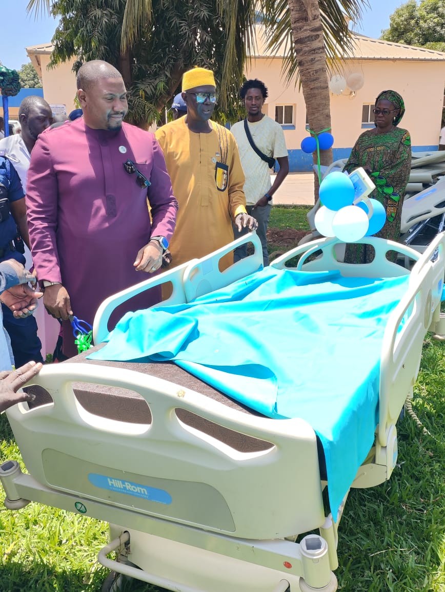 KMC Mayor presents 70 modern hospital beds to Kanifing General Hospital