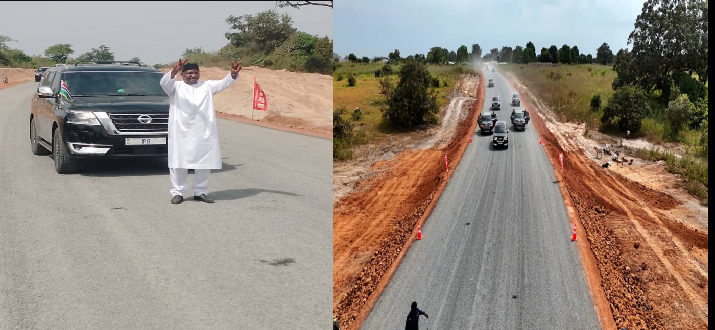 Kabada’s first road since independence nears completion