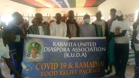 Kabafita United Diaspora Association donates 228 bags of rice to residents