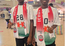 Kaddy Jallow and Fatou Fatty 