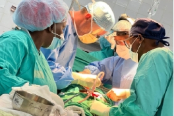 Kanifing General Hospital hosts Dutch Urology team for 10-day free Surgical Camp