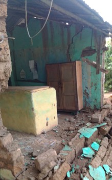 Sami Karantaba Police Post building collapses