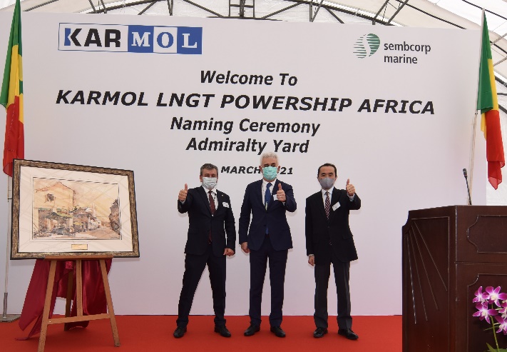 KARMOL LNGT AFRICA to begin journey to Senegal