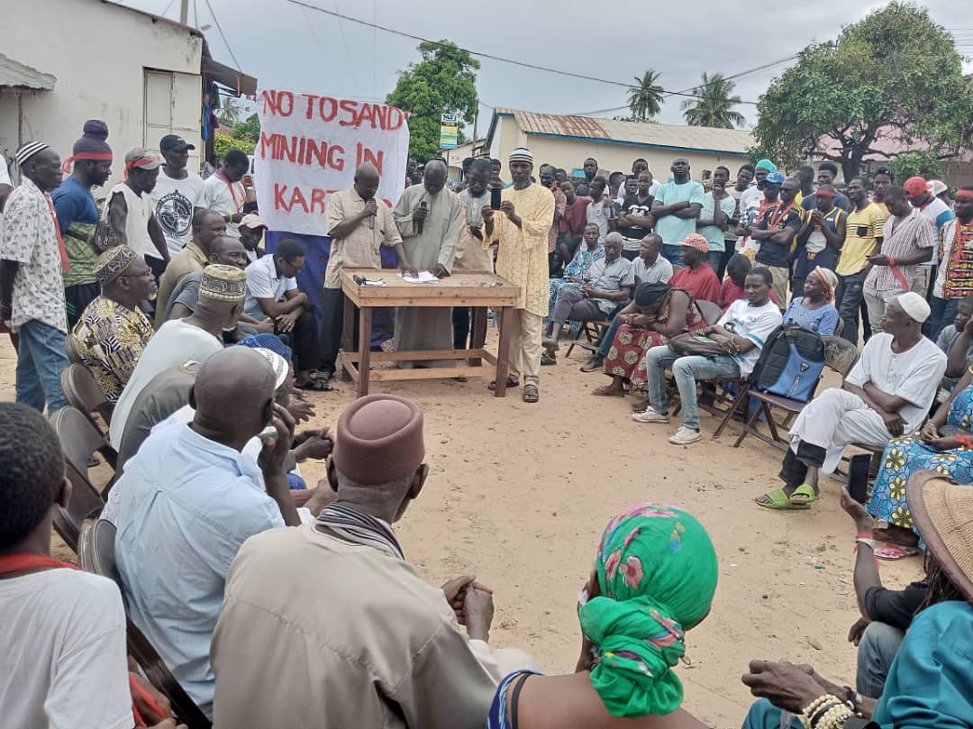 Kartong warns    Geology not to grant licence to mining companies