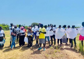 Banjul Climate Caravan visits Kartong sand mining site