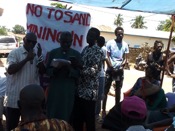 Kartong says mining makes it lose rice fields, gardens