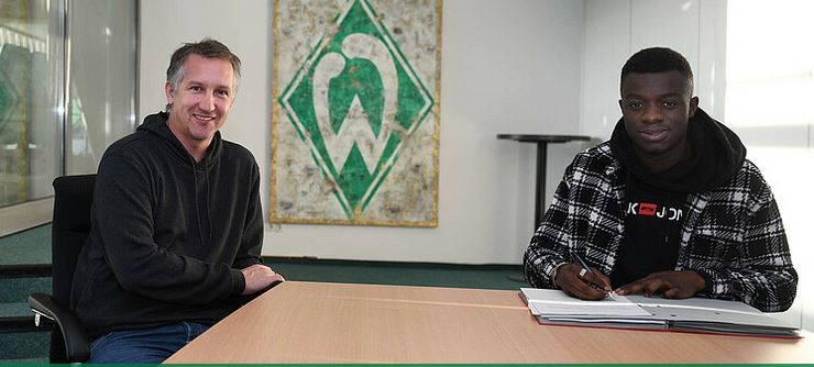 Kebba Badjie signs professional contract with SV Werder Bremen - The Point