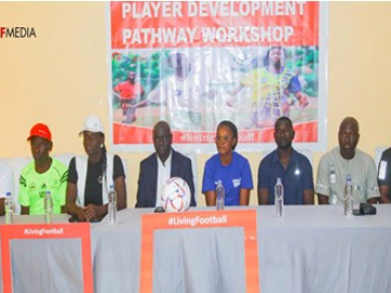 GFF president Kemo Ceesay launches FIFA player development pathway workshop for 25 women players