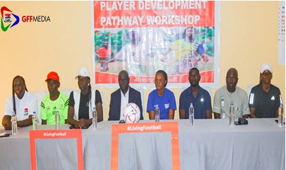 GFF president Kemo Ceesay launches FIFA player development pathway workshop for 25 women players