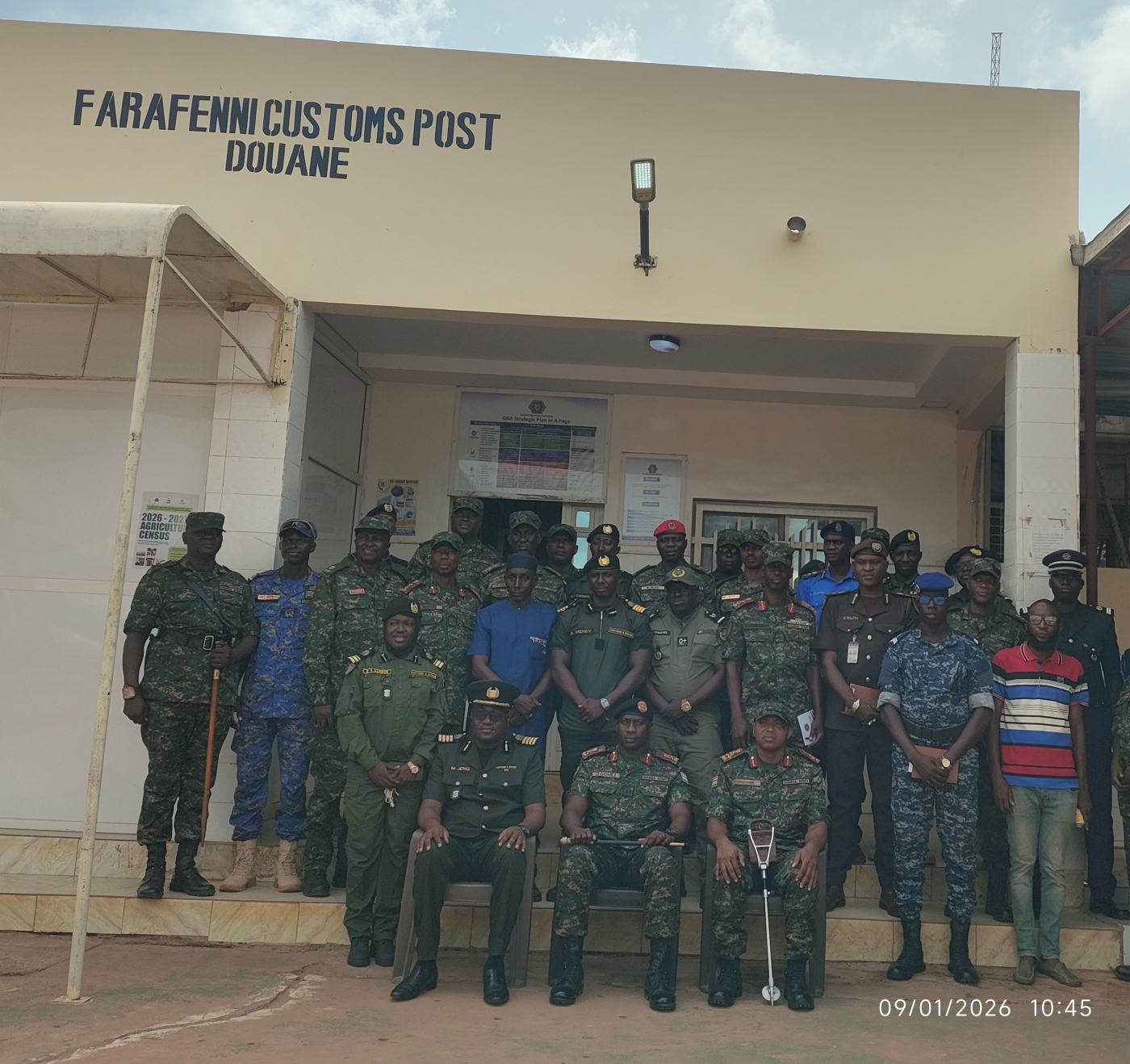 GAF and Senegalese Forces show model border collabo at Kerr Ali-Keur Ayib