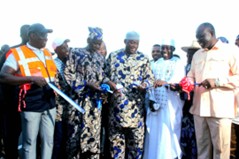 Barrow opens 91km road network in Kiang Kabada