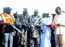 Barrow opens 91km road network in Kiang Kabada