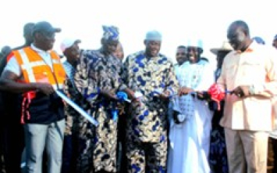 Barrow opens 91km road network in Kiang Kabada