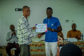 Journalist Kifa completes sports governance, leadership training in Ghana