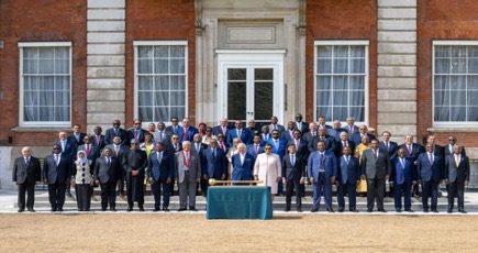 King Charles III meets Commonwealth leaders shortly before coronation