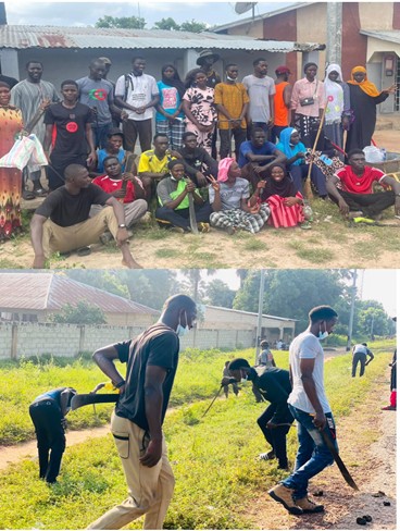 Kombo East partners in Village clean-up to build a cleaner, stronger community
