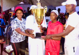 Kombo South District Female Football Trophy 