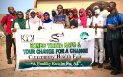 Kombo Yiriwa Kafo holds free health fair in Mandinary 