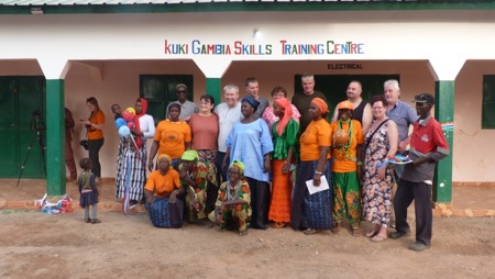 KuKi Gambia Skills Training Center opens for operation