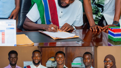 Banjul North MP, Nursing Students sign MoU to boost constituency healthcare