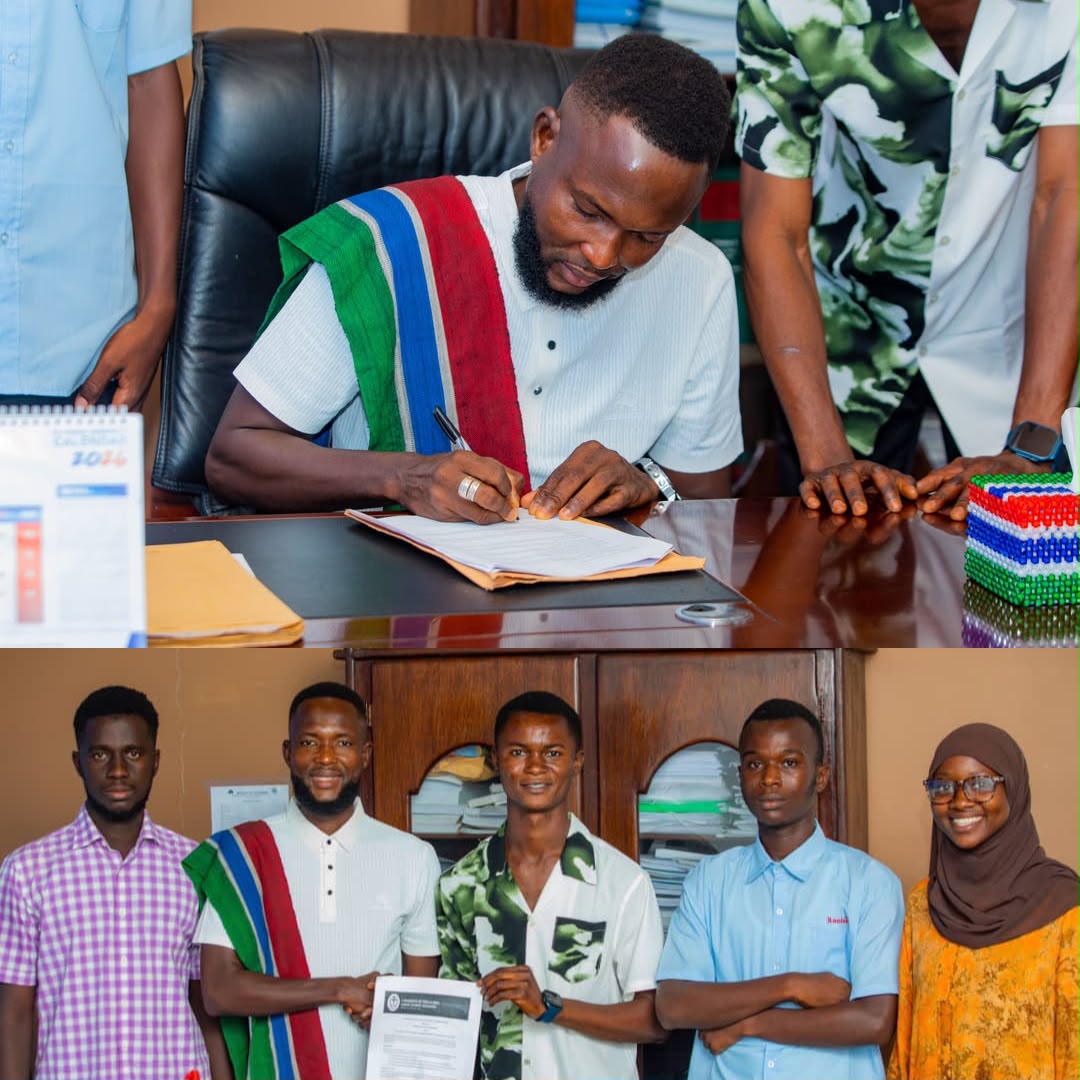 Banjul North MP, Nursing Students sign MoU to boost constituency healthcare