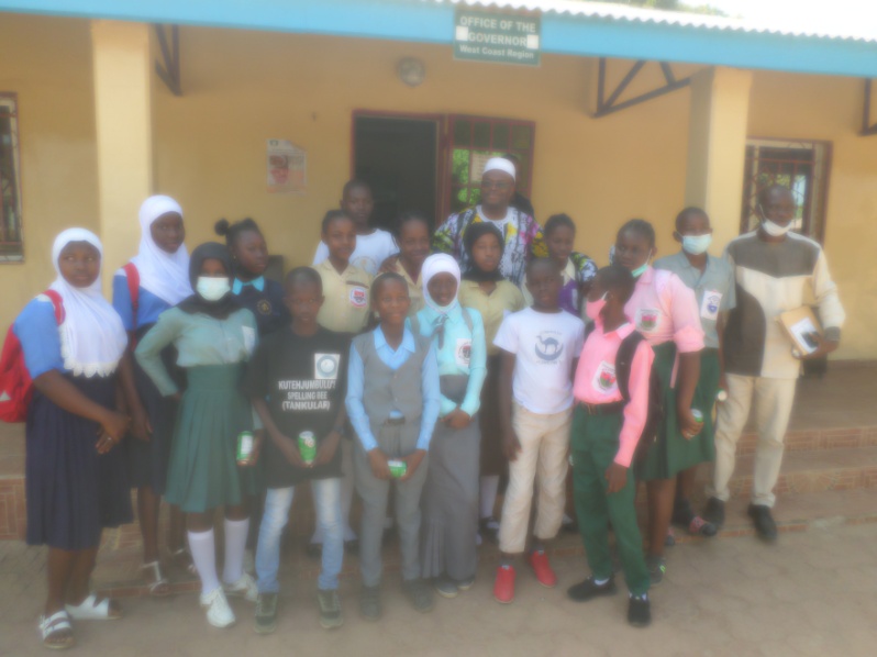 LBS students visit Governor Sanneh, Petroleum House