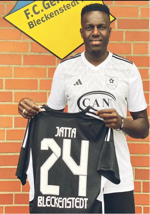 Gunjur born Lamin Chorr Jatta notches stunning goal for Germania Blenkestedt