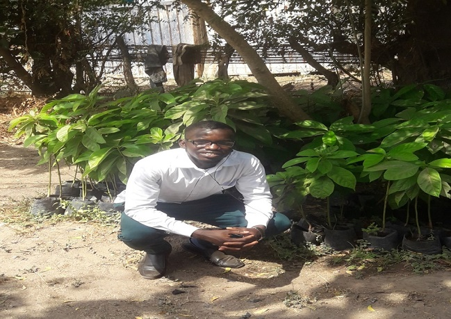 Young planter says farming makes his life healthier