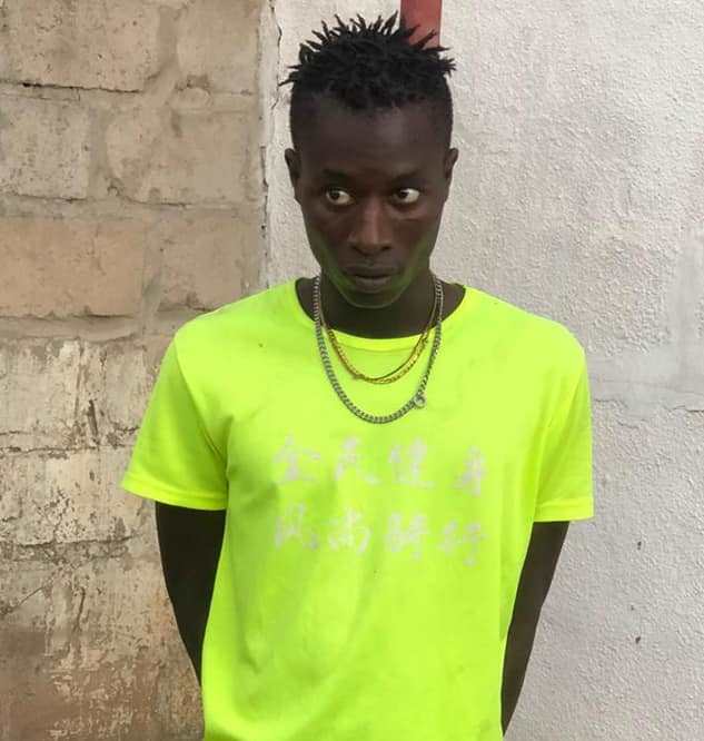 Police arrests Lamin Jaiteh for stealing Solar street lights
