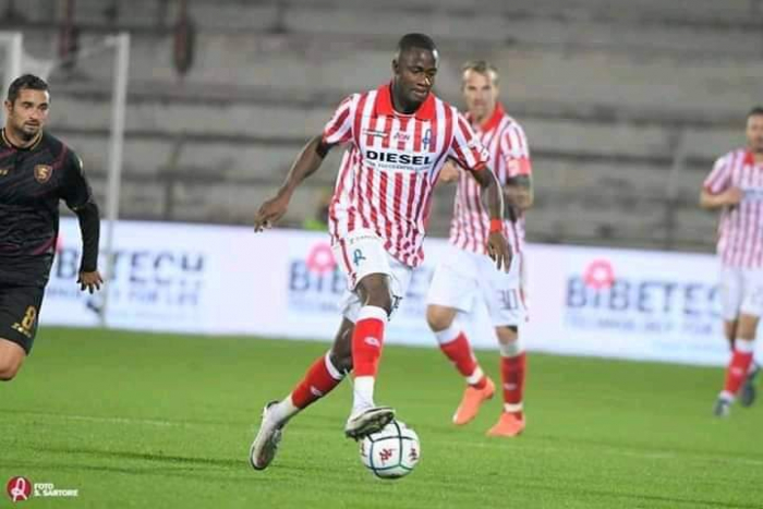 Lamin Jallow scores goal for Vicenza Virtus - The Point