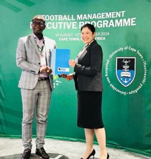 GFF GS Lamin M. Jassey completes CAF football management certificate programme