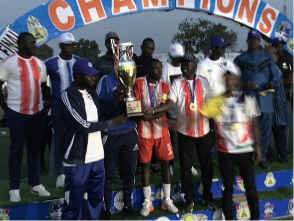 Lamin lift West Coast  Region zonal trophy