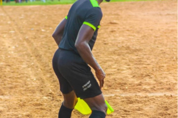 Assistant referee Landing Njie on Spotlight