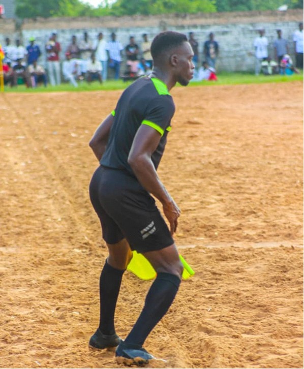 Assistant referee Landing Njie on Spotlight